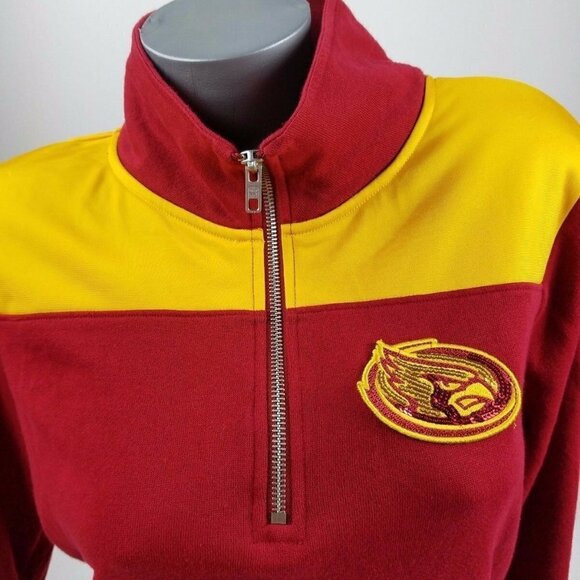 VS PINK Iowa State Cyclones Sweatshirt Small BLING - Picture 6 of 8